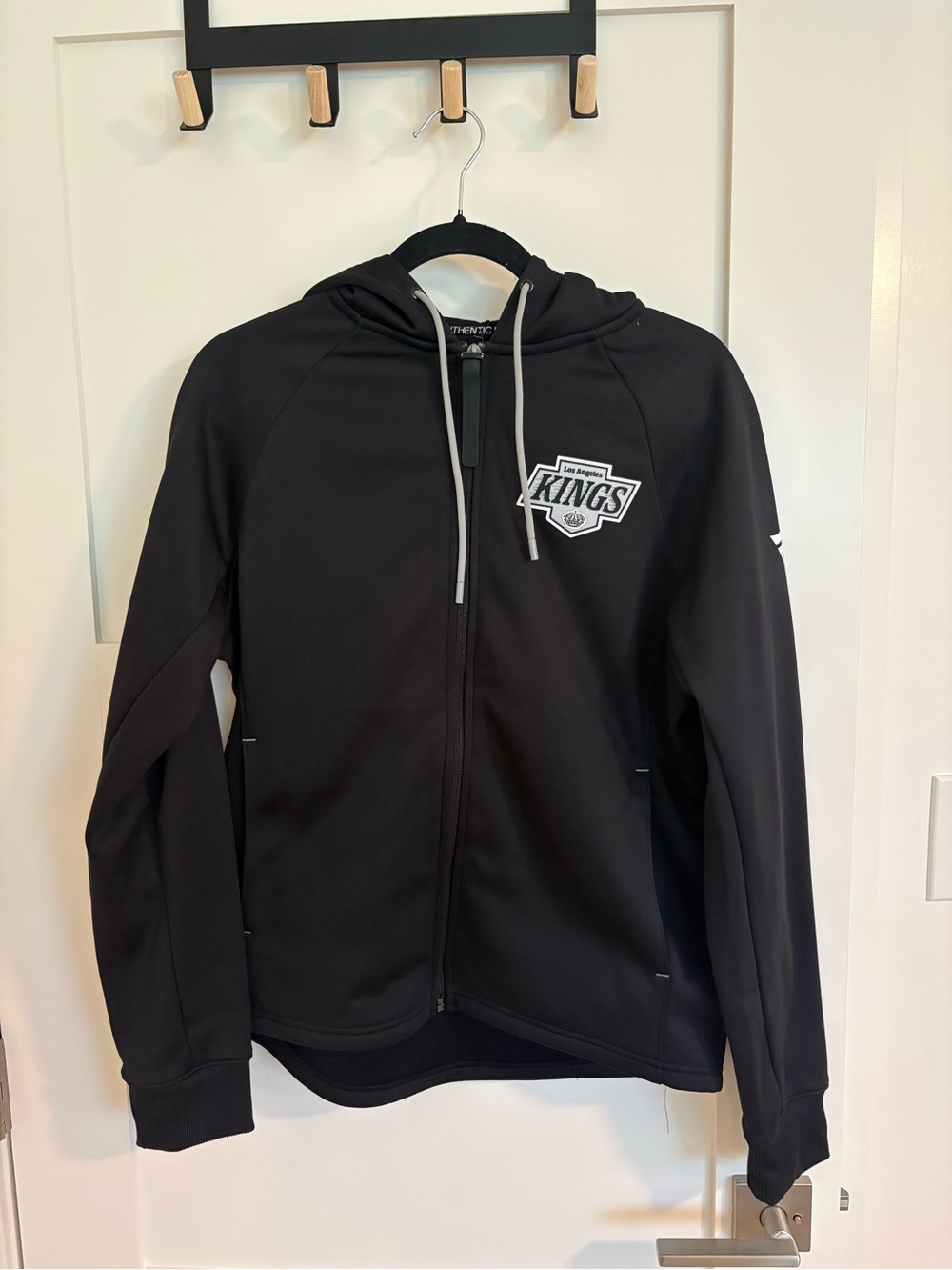 Fanatics Los Angeles Kings Black Full-Zip Performance Hoodie